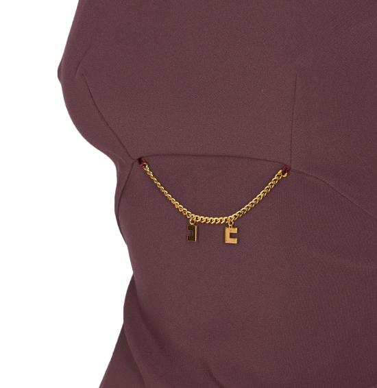 25FW 엘리자베타프랜치 미디 원피스 AB80856E2 EA4 Red - ELISABETTA FRANCHI