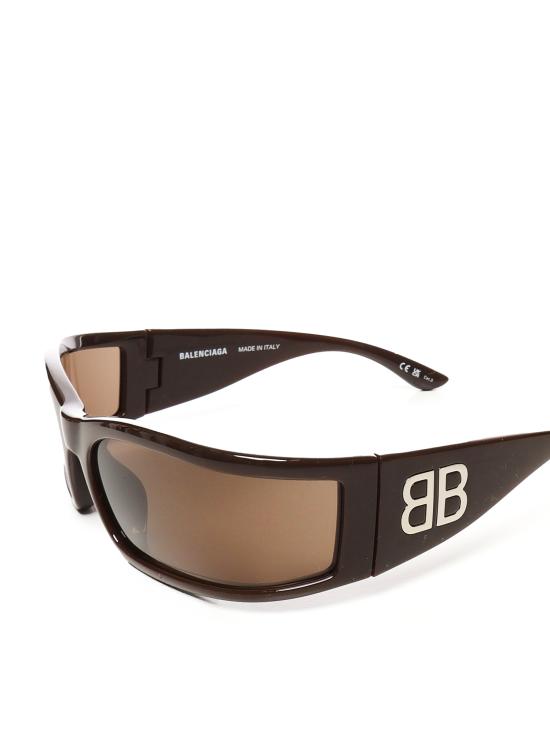 25FW 발렌시아가 선글라스 837802 T00072460 DARK BROWN - BALENCIAGA