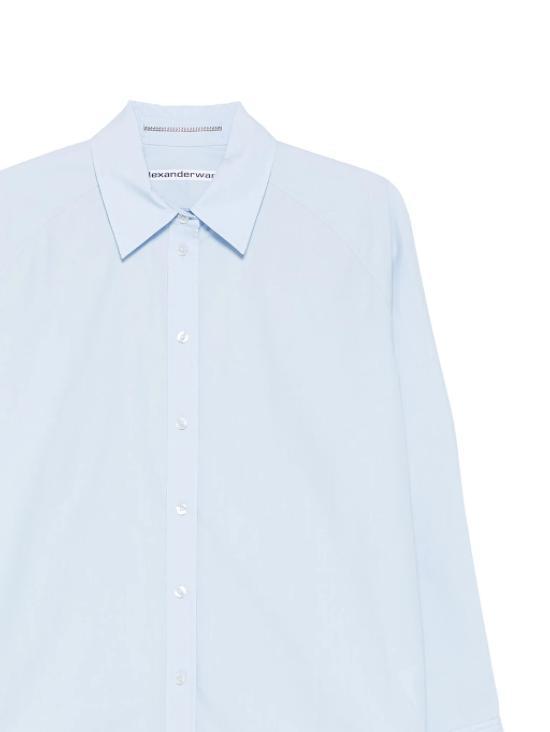 25FW 알렉산더 왕 셔츠 1WC3251133 459B Oxford blue - ALEXANDER WANG