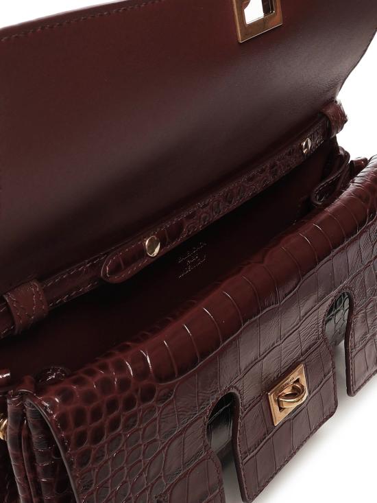 25FW 발렌시아가 클러치/파우치 834943 2AB0X6036 DARK BURGUNDY - BALENCIAGA