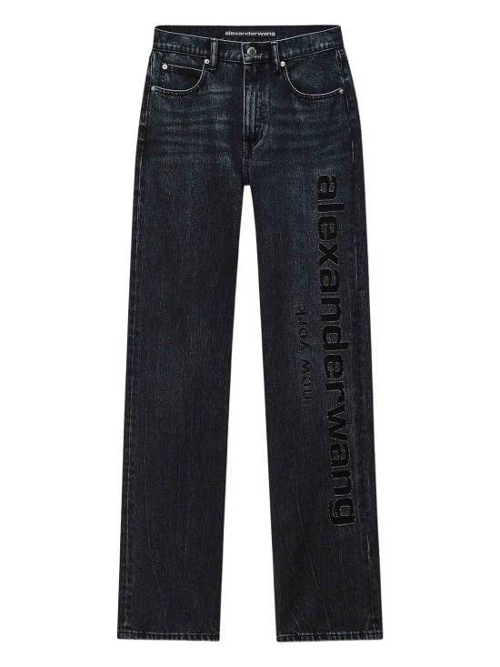 25FW 알렉산더 왕 데님 팬츠 4DC3254837 031 Grey aged