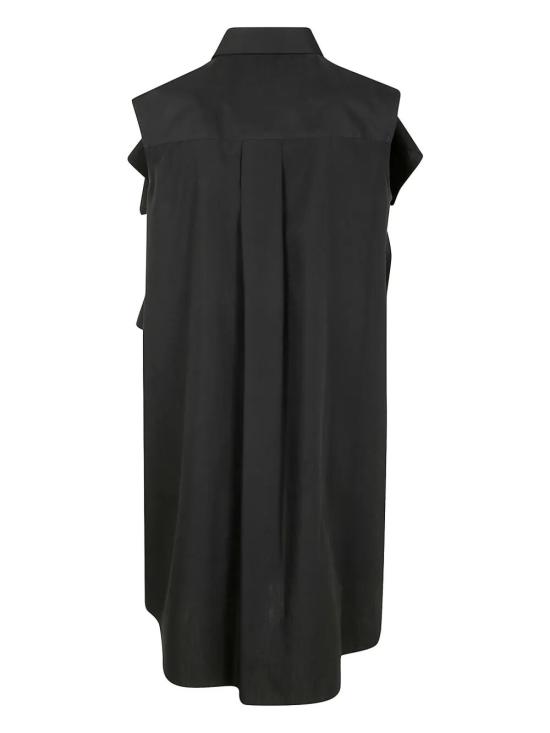 25SS 사카이 숏 원피스 25 07910 001 BLACK - SACAI