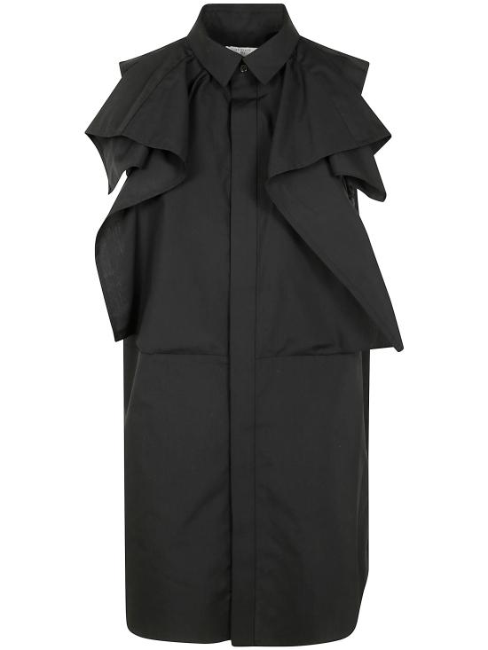 25SS 사카이 숏 원피스 25 07910 001 BLACK