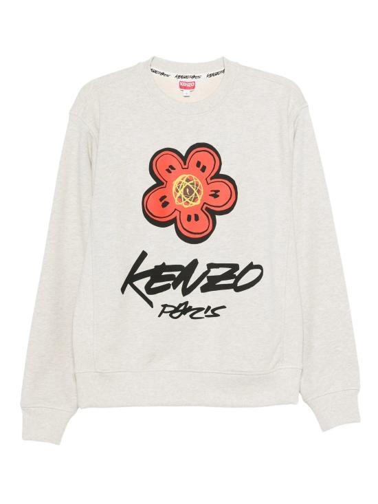 25FW 겐조 긴팔 티셔츠 FF65SW2524MC 93 Gris clair