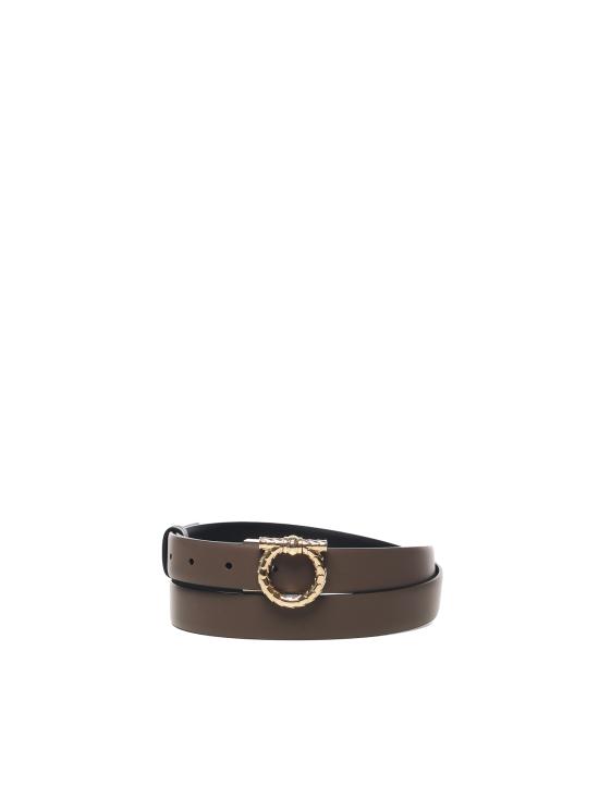 25FW 살바토레 페라가모 레귤러 벨트 230372 780475001 Black Cement