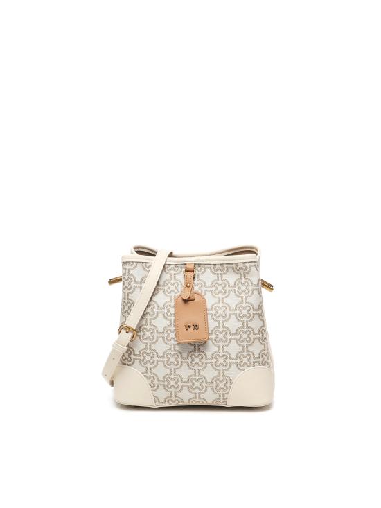 25FW 브이73 숄더백 73BS8G202 HARRIETBEIGE MULTICOLOR White