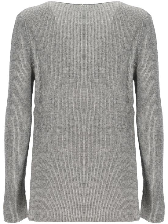 25FW 로레나안토니아찌 스웨터 A25114VM10A2834 2141 MGREY CHALK WHITE - LORENA ANTONIAZZI