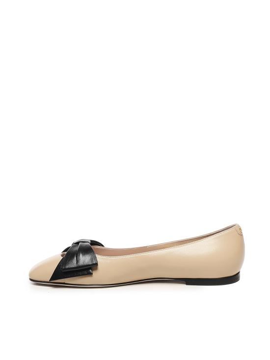 25FW 발렌티노 가라바니 플랫 슈즈 7W2S0MS0 DDTED8 SAND BLACK - VALENTINO GARAVANI