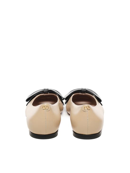 25FW 발렌티노 가라바니 플랫 슈즈 7W2S0MS0 DDTED8 SAND BLACK - VALENTINO GARAVANI