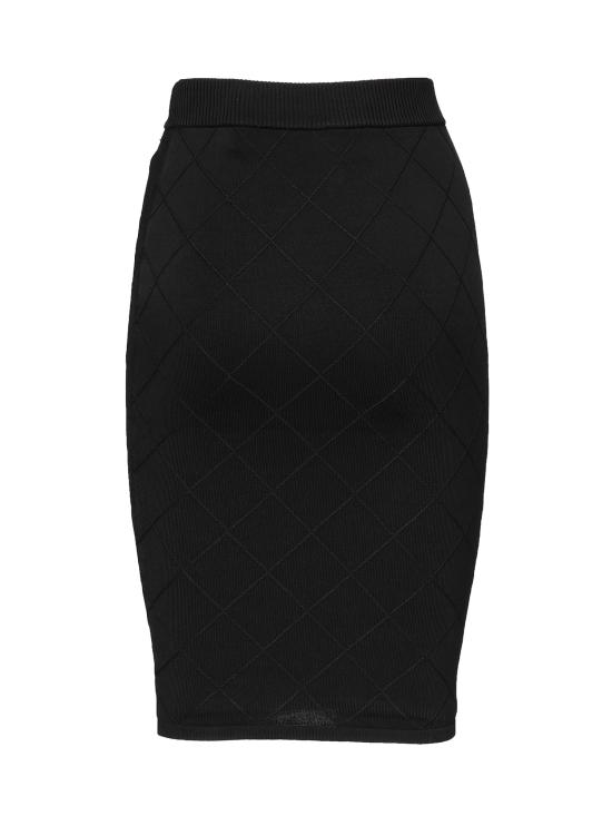 25FW 게스 롱 스커트 5YGD29 5036ZJBLK Black - GUESS