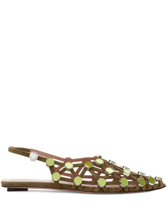 25FW 디 아티코 플랫 슈즈 251WSH00801 LBT007SA828 Military green