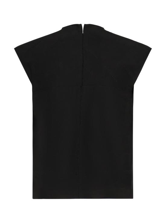 25FW 발렌시아가 민소매 티셔츠 838750 TSN091000 Black - BALENCIAGA