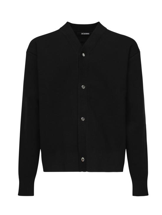 25FW 자크뮈스 가디건 24HCDM00292BK00185 990 Black