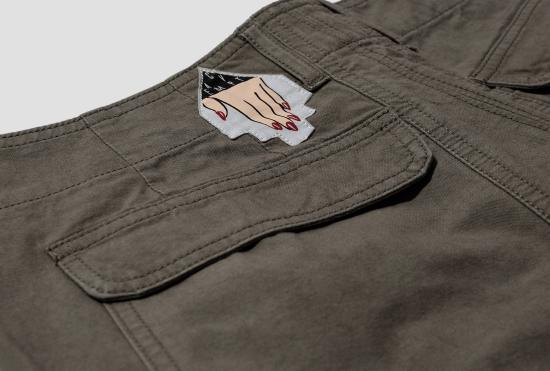25SS 카브엠트 스트레이트 팬츠 코튼 캐주얼 팬츠 CES27PT16 차콜 - CAV EMPT