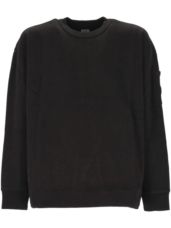 25FW 씨피 컴퍼니 긴팔 티셔츠 19CMSS058A 006372G999 Black