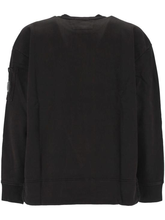 25FW 씨피 컴퍼니 긴팔 티셔츠 19CMSS058A 006372G999 Black - C.P. COMPANY