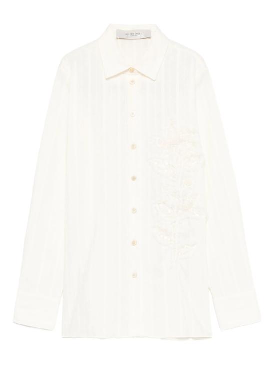 25FW 골든구스 셔츠 GWP02481 P00215220102 Antique white