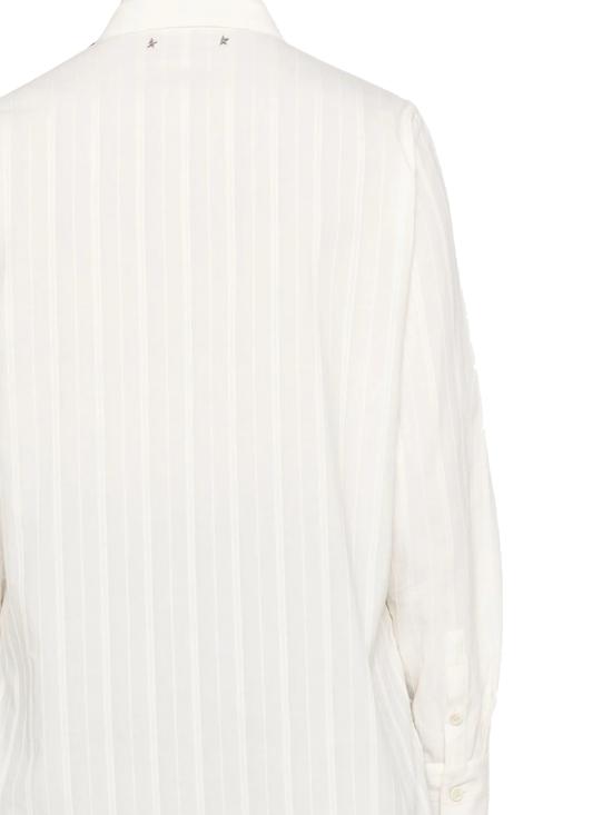 25FW 골든구스 셔츠 GWP02481 P00215220102 Antique white - GOLDEN GOOSE