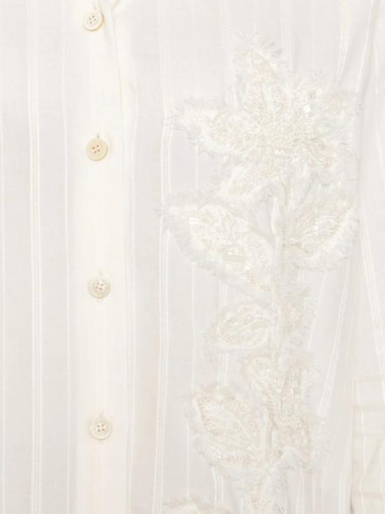 25FW 골든구스 셔츠 GWP02481 P00215220102 Antique white - GOLDEN GOOSE