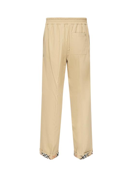 25FW 버버리 개버딘 팬츠  8111203 C2981 BEIGE HAMPER - BURBERRY