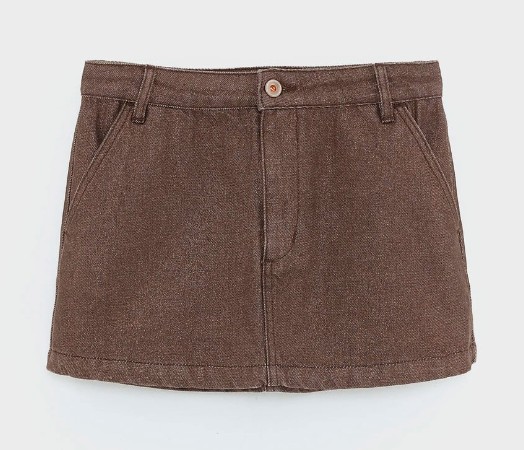 25FW [키즈] 벨로즈 스커트 BK252203 D0568550 SEQUOIA