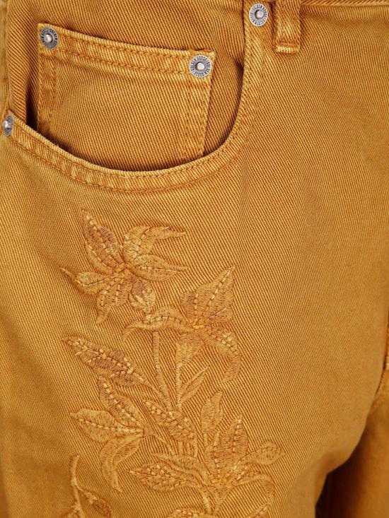 25FW 골든구스 데님 팬츠 GWP00844 P00207755215 Golden Brown - GOLDEN GOOSE