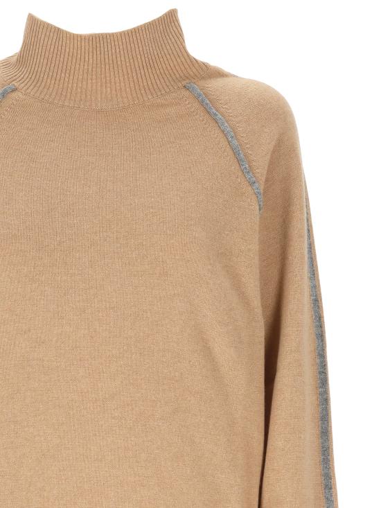 25FW 로레나안토니아찌 터틀넥 A25115DM11A2472 2151 LCAMEL MGREY - LORENA ANTONIAZZI