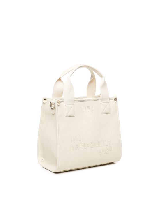 25FW 브이73 토트백 73BS8F301 RESPONSIBILITY NOWOFF WHITE Beige - V73