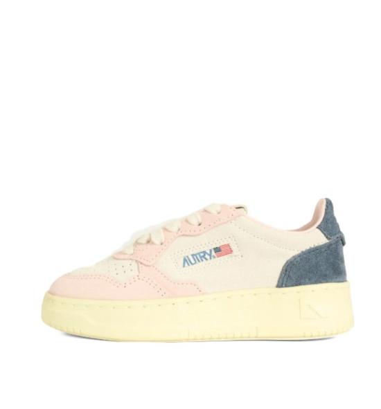 25FW [키즈] 오트리 스니커즈 KULK 3U04ATL WHT ROS - AUTRY