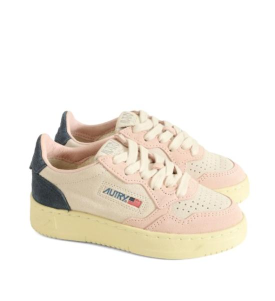 25FW [키즈] 오트리 스니커즈 KULK 3U04ATL WHT ROS - AUTRY