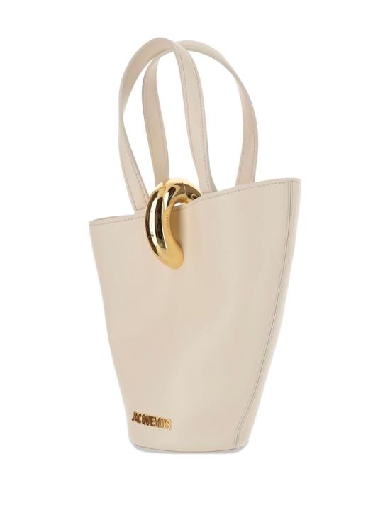 25FW 자크뮈스 토트백 BAW00389AC01C01 115 Light ivory - JACQUEMUS