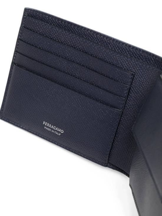 25FW 살바토레 페라가모 지갑 661454 784817 GRAPHITE MIDNIGHT NERO - SALVATORE FERRAGAMO