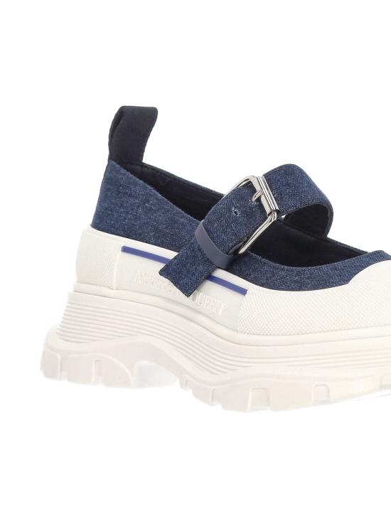 25FW 알렉산더 맥퀸 스니커즈 839638 W4ABH4705 BLUE WHITE WHITE SIL - ALEXANDER MCQUEEN