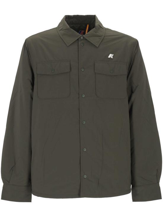 25FW 까웨 반팔 티셔츠 K2136JW WMR GREEN BLACKISH