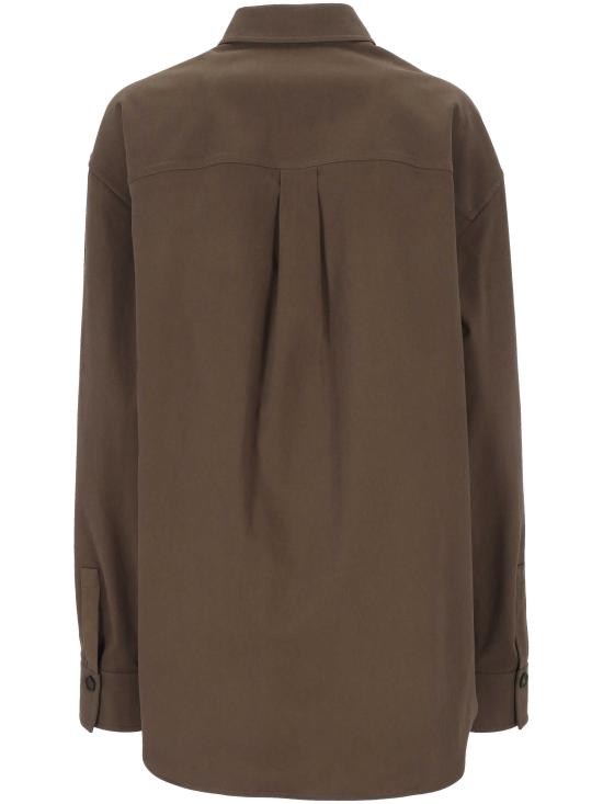 25FW 살바토레 페라가모 셔츠 144813 785060 CONCRETE - SALVATORE FERRAGAMO