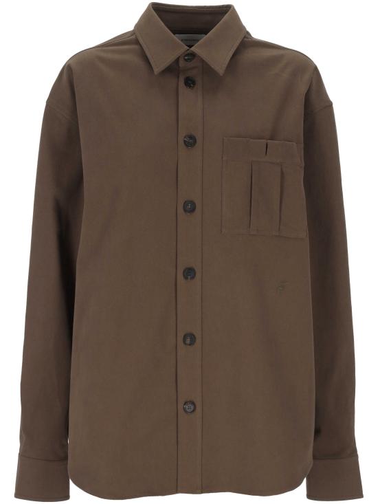 25FW 살바토레 페라가모 셔츠 144813 785060 CONCRETE