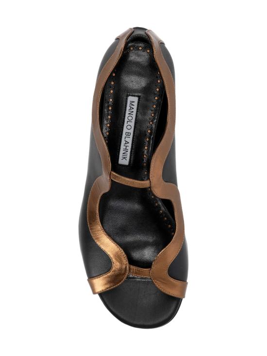 25FW 마놀로 블라닉 샌들 3253010 00010015 2211 BLCK BRON - MANOLO BLAHNIK