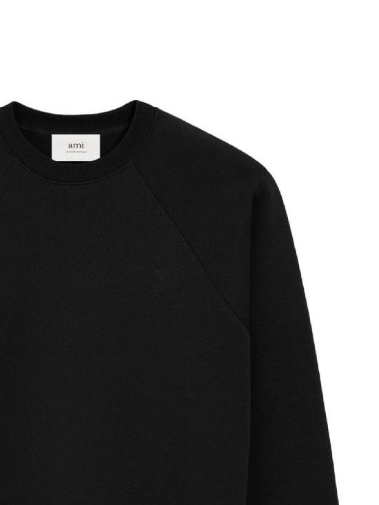 25FW 아미 스웨터 USW757 747001 Black - AMI