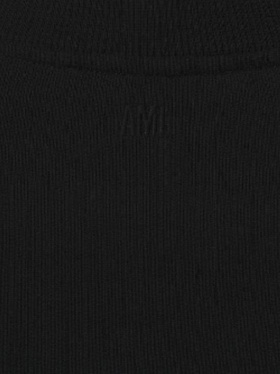 25FW 아미 스웨터 USW757 747001 Black - AMI