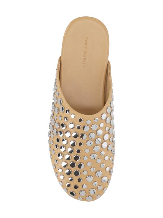 25FW 토리버치 뮬/슬리퍼 167049 250 CANTUCCI SILVER - TORY BURCH