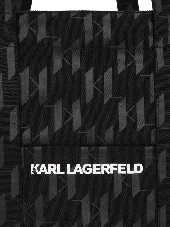 25FW 칼라거펠트 토트백 A3M50012 999 Black - KARL LAGERFELD