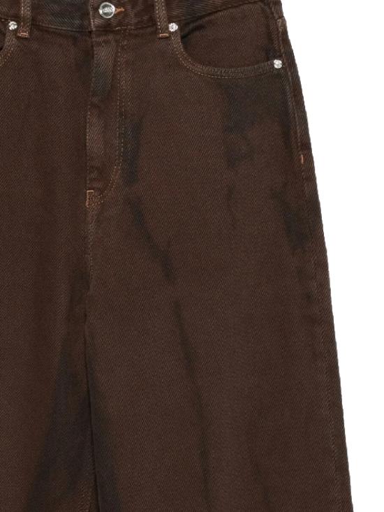 25FW 가니 오버다이드 헤비 데님 베기 팬츠 J1737 979 - GANNI