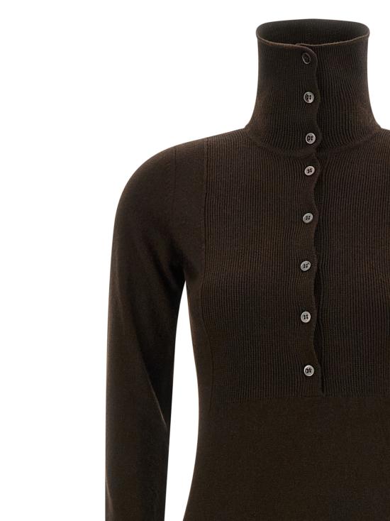 25FW 톰포드 롱 원피스 ACK657YAX925KB650 Brown - TOMFORD