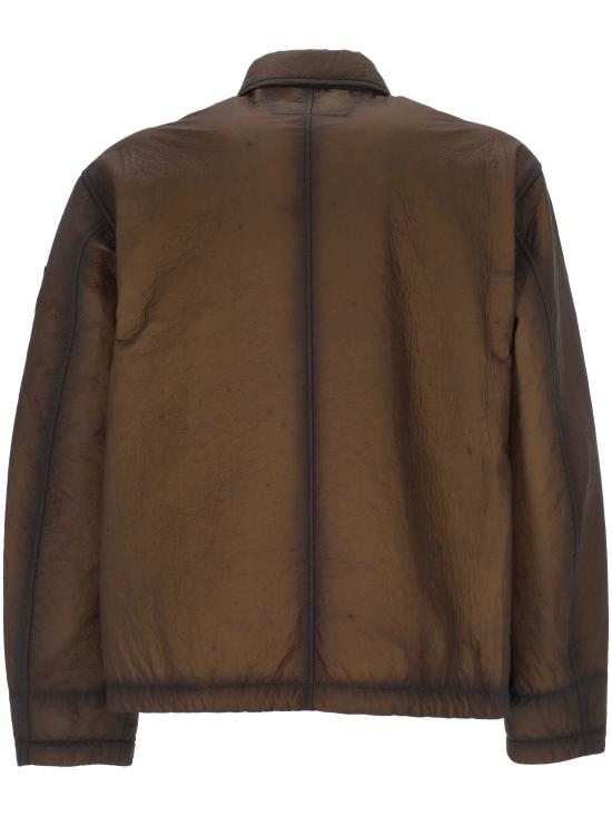 25FW 씨피 컴퍼니 펠트로 바이 필름 쇼츠 자켓 19CMOW221A 110403G683 IVY GREEN - C.P. COMPANY