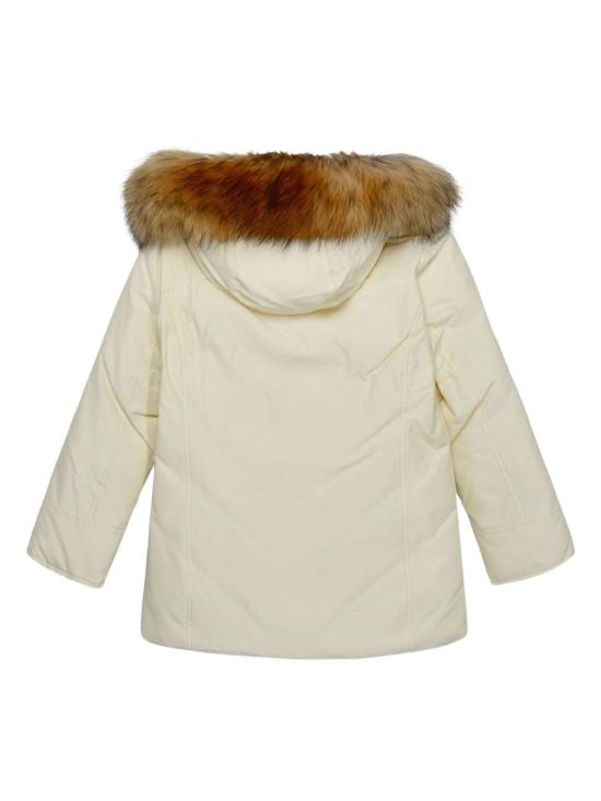 25FW [키즈] 울리치 코트 CFWKOU0221FR UT0641MKC MILKY CREAM - WOOLRICH