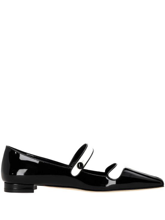 25FW 마놀로 블라닉 플랫 슈즈 3253039 00010015 1012 BLCK WHIT