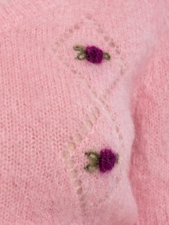 25FW 알레산드라리치 스웨터 FABX4186 K46039122 Pink - ALESSANDRA RICH