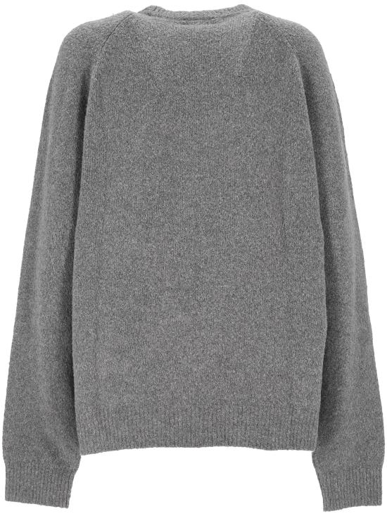 25FW 울리치 스웨터 CFWOKN2034MR UF5048185 Medium grey melange - WOOLRICH