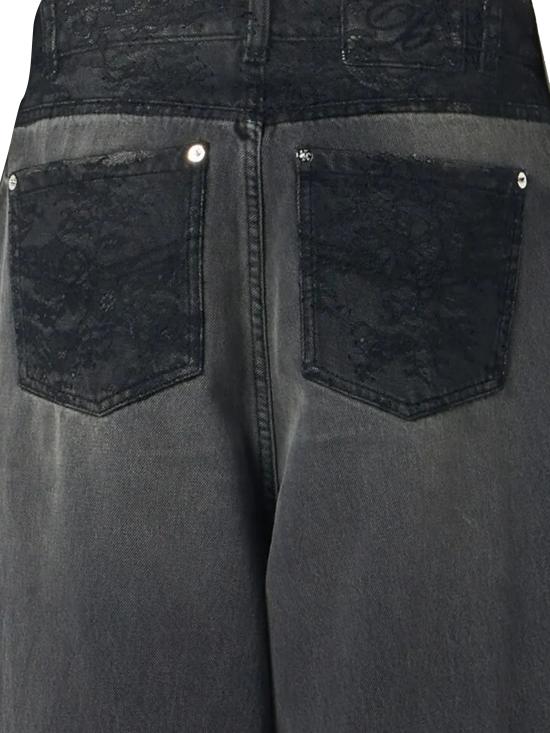 25FW 블루마린 데님 팬츠 A522J218A N0986 GREY GUNMETAL - BLUMARINE