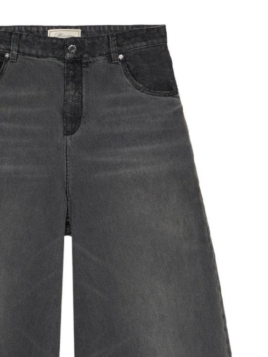 25FW 블루마린 데님 팬츠 A522J218A N0986 GREY GUNMETAL - BLUMARINE